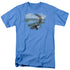 WILDLIFE/SKY DANCERS - S/S ADULT 18/1 - CAROLINA BLUE
