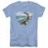 WILDLIFE/SKY DANCERS - S/S WOMENS TEE - CAROLINA BLUE