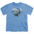 WILDLIFE/SKY DANCERS - S/S YOUTH 18/1 - CAROLINA BLUE