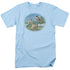 WILDLIFE/ORIOLES AND FARM - S/S ADULT 18/1 - LIGHT BLUE