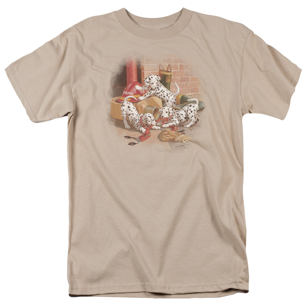 WILDLIFE/WHERES THE FIRE? - S/S ADULT 18/1 - SAND