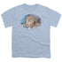WILDLIFE/POMERANIAN PORTRAIT - S/S YOUTH 18/1 - LIGHT BLUE