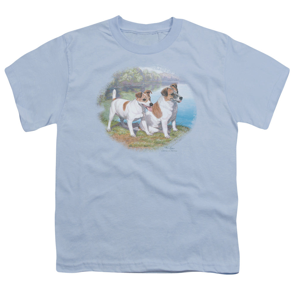 WILDLIFE/JACK BY WATER - S/S YOUTH 18/1 - LIGHT BLUE