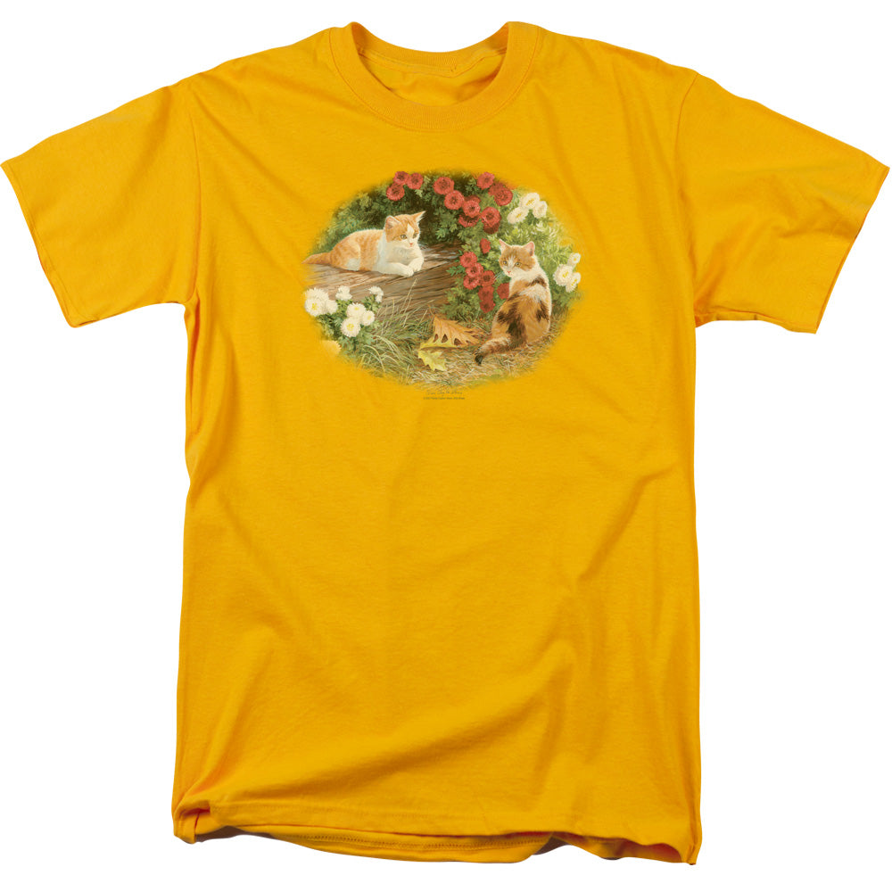 WILDLIFE/KITTENS AND MUMS - S/S ADULT 18/1 - GOLD