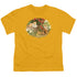 WILDLIFE/KITTENS AND MUMS - S/S YOUTH 18/1 - GOLD