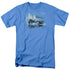 WILDLIFE/GLACIERS EDGE ORCAS - S/S ADULT 18/1 - CAROLINA BLUE
