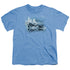 WILDLIFE/GLACIERS EDGE ORCAS - S/S YOUTH 18/1 - CAROLINA BLUE