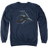 WILDLIFE/POWER&AMP;GRACE - ADULT CREWNECK SWEATSHIRT - NAVY