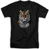 WILDLIFE/JUNGLE FIRE - S/S ADULT TALL 18/1 - BLACK