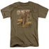 WILDLIFE/GIRAFFE - S/S ADULT 18/1 - SAFARI GREEN