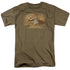WILDLIFE/CHEETAH FAMILY - S/S ADULT 18/1 - SAFARI GREEN