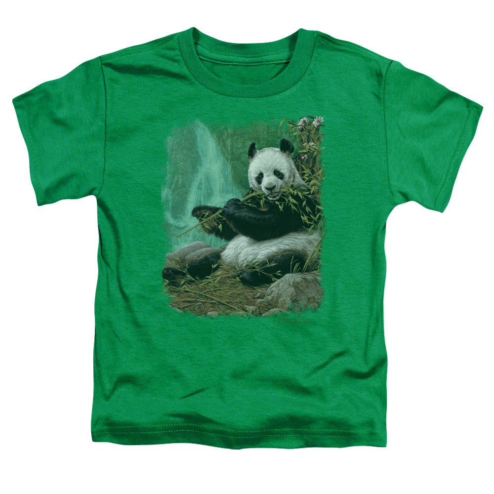 WILDLIFE/CITIZEN OF HEAVEN ON EARTH - S/S TODDLER TEE - KELLY GREEN
