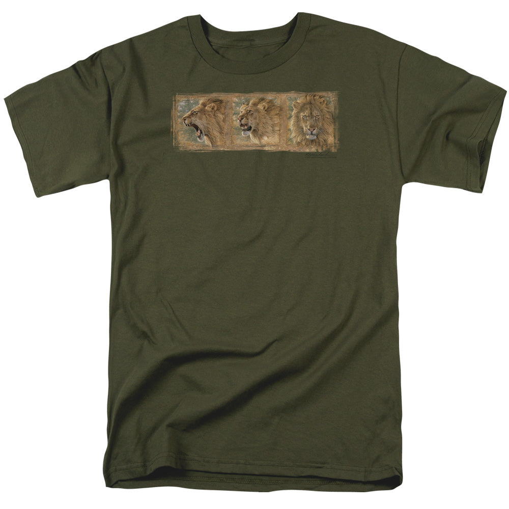 WILDLIFE/MOOD SWING - S/S ADULT 18/1 - MILITARY GREEN
