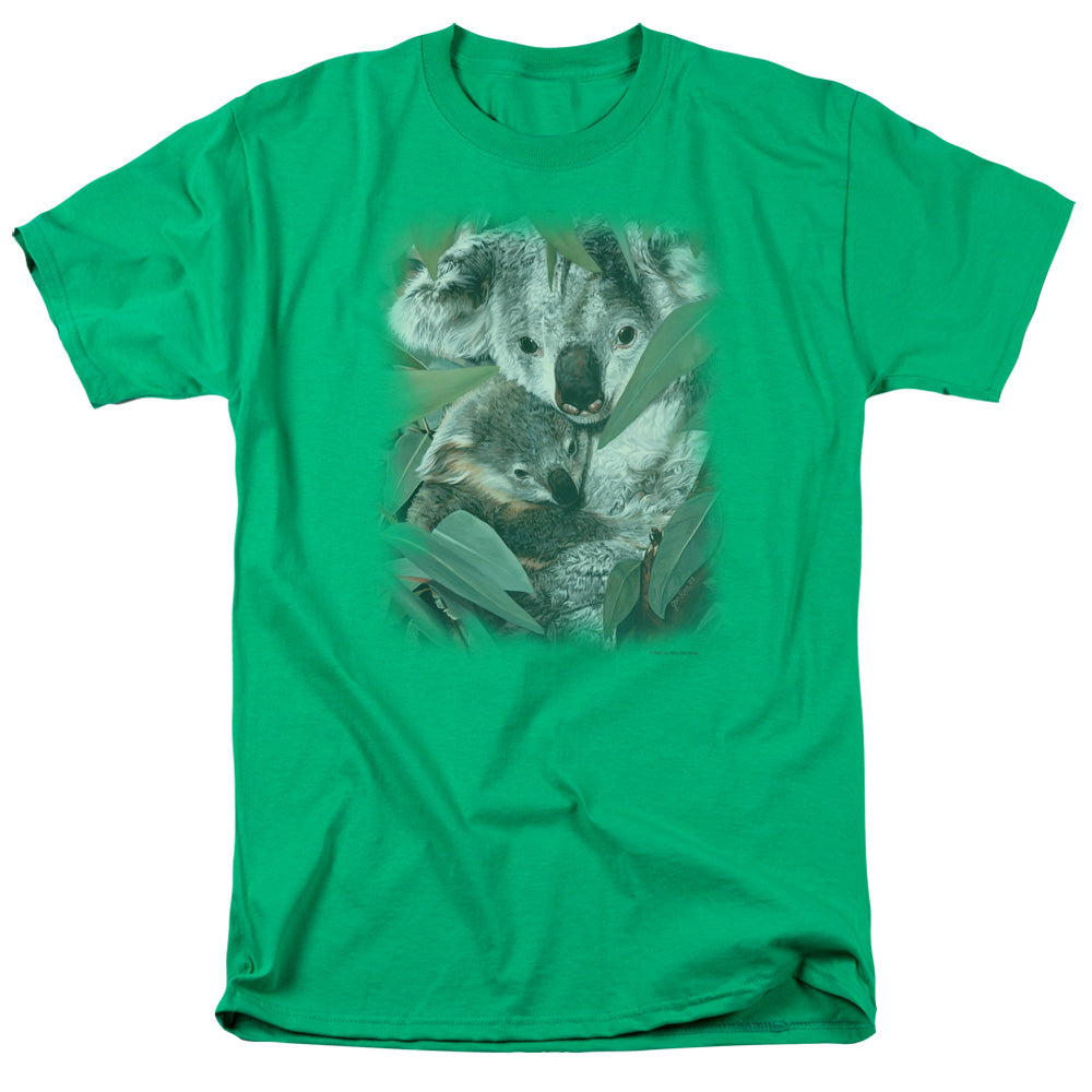 WILDLIFE/MOTHERHOOD - S/S ADULT 18/1 - KELLY GREEN
