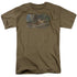 WILDLIFE/RIVER HEAT JAJUAR - S/S ADULT 18/1 - SAFARI GREEN