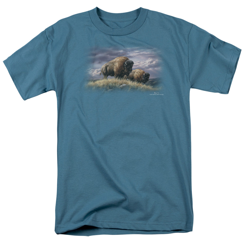 WILDLIFE/NOMADS OF THE PLAINS - S/S ADULT 18/1 - SLATE
