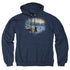 WILDLIFE/HUNTER&#39;S MOON THE SPOILS - ADULT PULLOVER HOODIE - NAVY
