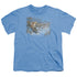 WILDLIFE/WINTER RED FOX - S/S YOUTH 18/1 - CAROLINA BLUE