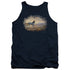 WILDLIFE/DUST AT DAWN - ADULT TANK - NAVY