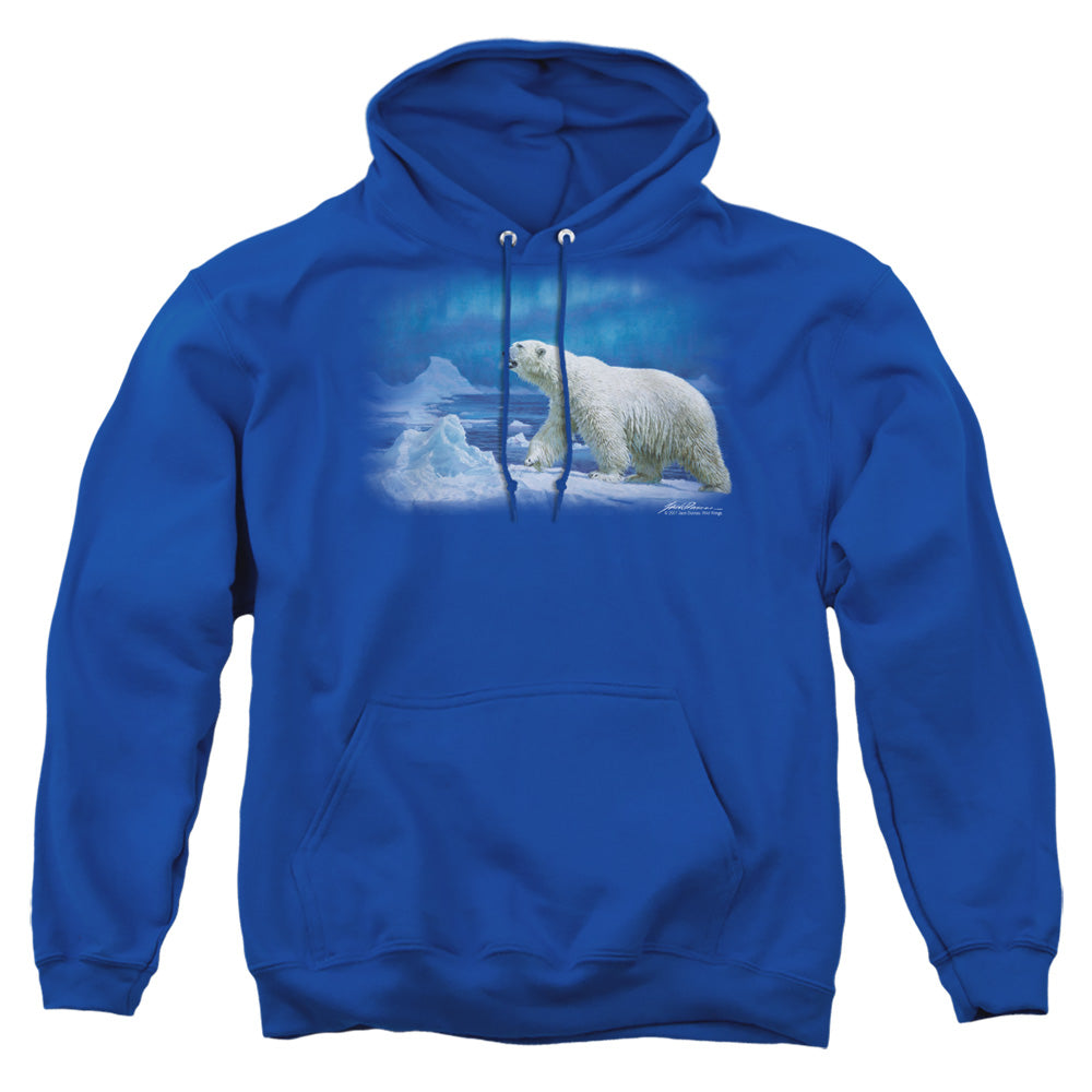 WILDLIFE/NOMAD OF THE NORTH - ADULT PULLOVER HOODIE - ROYAL BLUE