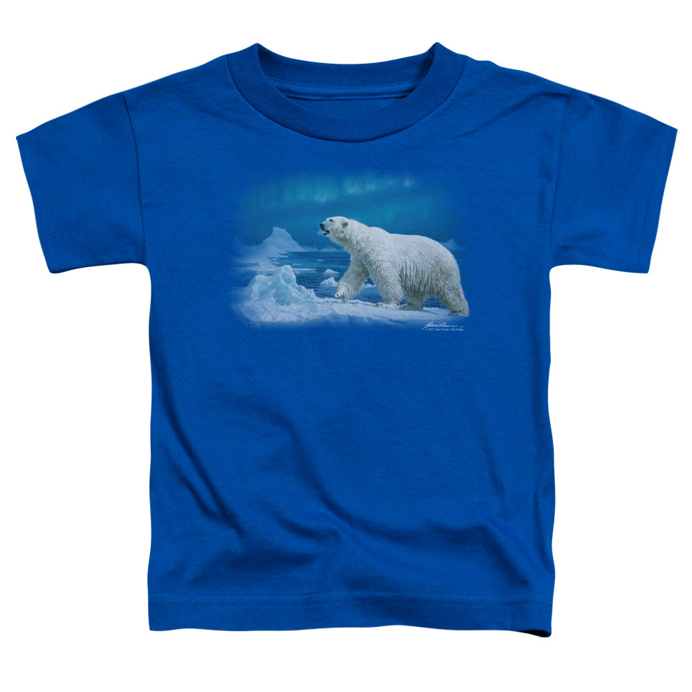 WILDLIFE/NOMAD OF THE NORTH - S/S TODDLER TEE - ROYAL BLUE