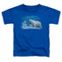 WILDLIFE/NOMAD OF THE NORTH - S/S TODDLER TEE - ROYAL BLUE