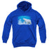 WILDLIFE/NOMAD OF THE NORTH - YOUTH PULLOVER HOODIE - ROYAL BLUE