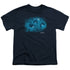 WILDLIFE/POD OF ORCAS - S/S YOUTH 18/1 - NAVY