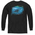 WILDLIFE/PURSUIT THRU THE KELP ORCA - YOUTH LONG SLEEVE TEE - BLACK