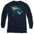 WILDLIFE/KELP PATROL -  L/S ADULT 18/1  - NAVY