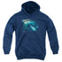 WILDLIFE/KELP PATROL - YOUTH PULLOVER HOODIE - NAVY