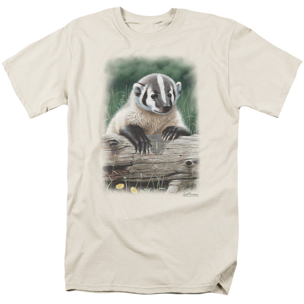 WILDLIFE/OUT OF THE MEADOW - S/S ADULT 18/1 - CREAM