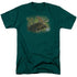 WILDLIFE/CRISP FALL MORNING - S/S ADULT 18/1 - HUNTER GREEN