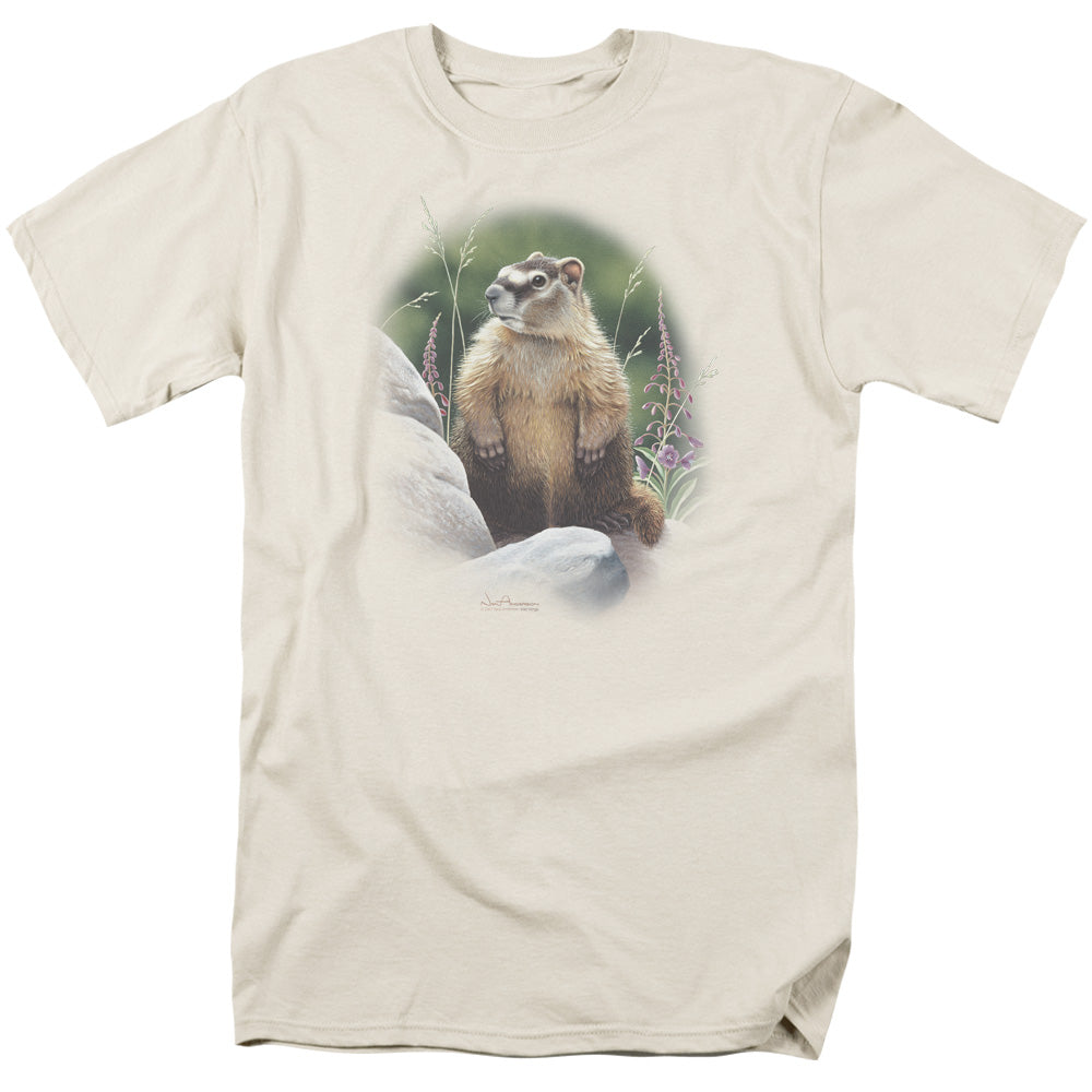 WILDLIFE/MARMOT - S/S ADULT 18/1 - CREAM