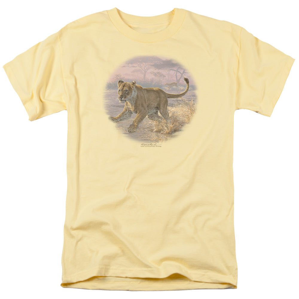 WILDLIFE/PANDEMONIUM - S/S ADULT 18/1 - BANANA