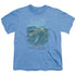 WILDLIFE/BLUE MAYHEM - S/S YOUTH 18/1 - CAROLINA BLUE