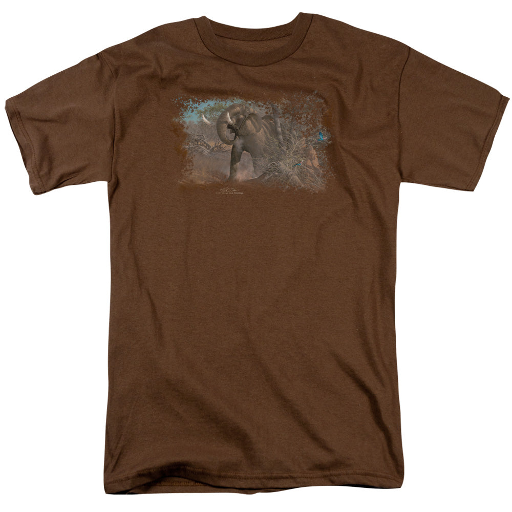 WILDLIFE/ROLLING THUNDER - S/S ADULT 18/1 - COFFEE
