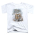 WILDLIFE/TIGERS - S/S TODDLER TEE - WHITE
