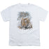 WILDLIFE/TIGERS - S/S YOUTH 18/1 - WHITE