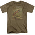 WILDLIFE/BROOK TROUT - S/S ADULT 18/1 - SAFARI GREEN