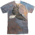 WILD WINGS/MAJESTIC (FRONT/BACK PRINT) - S/S ADULT POLY CREW - MULTI