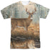 WILD WINGS/AUTUMN REFLECTIONS (FRONT/BACK PRINT) - S/S ADULT POLY CREW - MULTI