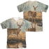 WILD WINGS/AUTUMN REFLECTIONS (FRONT/BACK PRINT) - S/S ADULT POLY CREW - MULTI