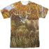 WILD WINGS/WHEN COLOR IS KING (FRONT/BACK PRINT) - S/S ADULT POLY CREW - MULTI