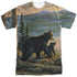 WILD WINGS/SERENITY AT TWILIGHT (FRONT/BACK PRINT) - S/S ADULT POLY CREW - MULTI