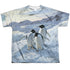 WILD WINGS/PENGUINS (FRONT/BACK PRINT) - S/S YOUTH POLY CREW - MULTI