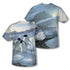 WILD WINGS/PENGUINS (FRONT/BACK PRINT) - S/S YOUTH POLY CREW - MULTI
