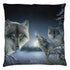 WILD WINGS/MIDNIGHT WOLVES 2 - THROW PILLOW