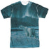 WILD WINGS/POLAR NIGHT LIGHT (FRONT/BACK PRINT) - S/S ADULT POLY CREW - MULTI