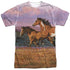 WILD WINGS/SUNSET CRUISE (FRONT/BACK PRINT) - S/S ADULT POLY CREW - MULTI